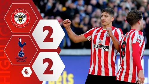 Brentford – Tottenham Highlights