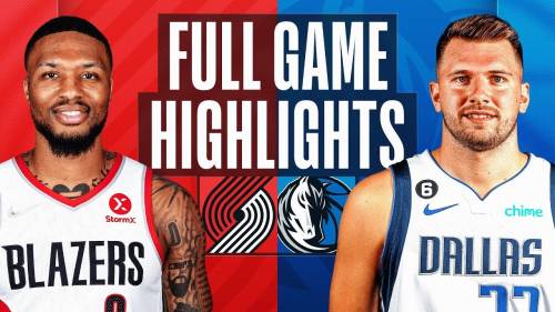 Dallas Mavericks – Portland Trail Blazers Highlights