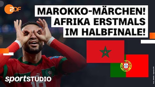 Marokko – Portugal Highlights