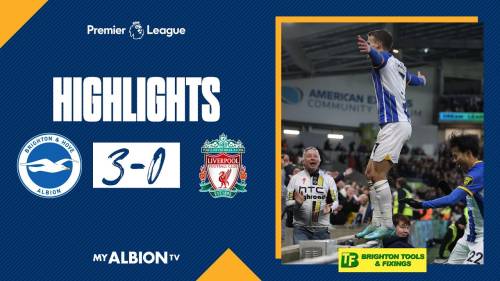 Brighton – Liverpool Highlights