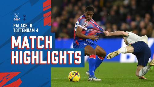 Crystal Palace – Tottenham Hotspur Highlights