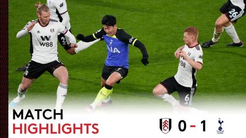 Fulham – Tottenham Highlights