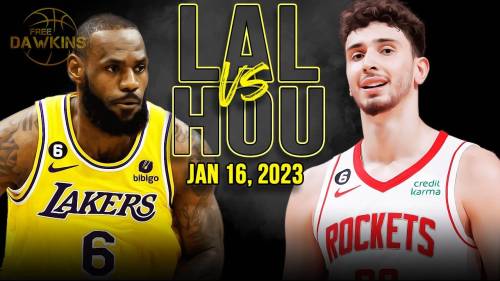 Los Angeles Lakers – Houston Rockets Highlights