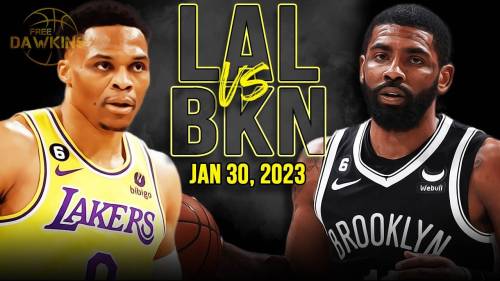 Los Angeles Lakers – Brooklyn Nets Highlights