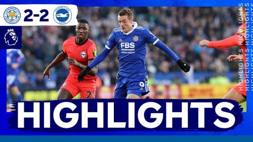 Leicester City – Brighton Highlights