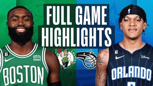 Boston Celtics – Orlando Magic Full Highlights