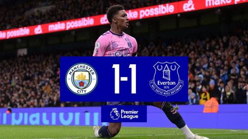 Manchester City – Everton Highlights