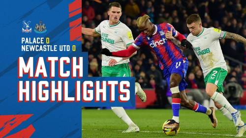 Crystal Palace – Newcastle United Highlights