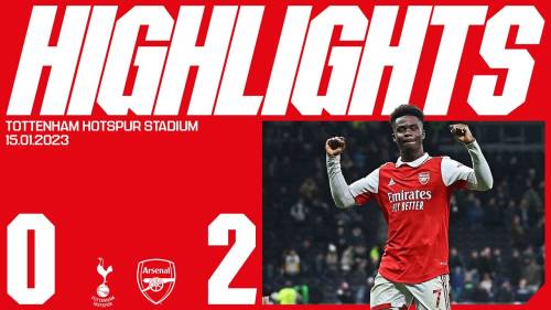 Tottenham Hotspur – Arsenal Highlights