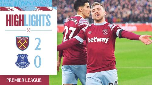 West Ham – Everton Highlights