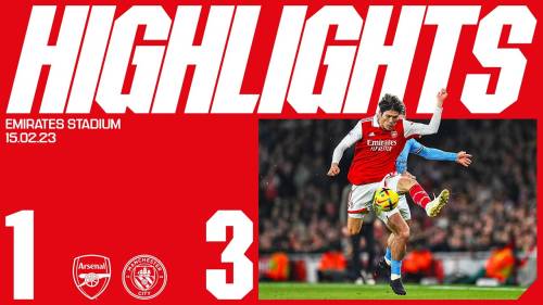 Arsenal – Manchester City Highlights