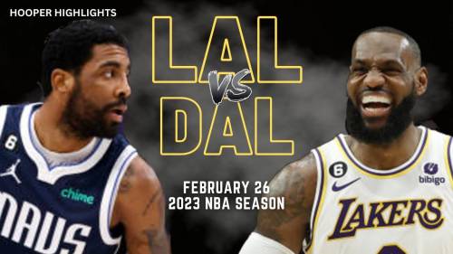 Los Angeles Lakers – Dallas Mavericks Highlights