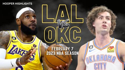 Los Angeles Lakers – Oklahoma City Thunder Highlights