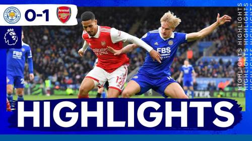 Leicester City – Arsenal Highlights