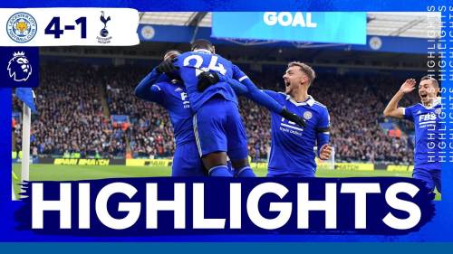 Leicester City – Tottenham Highlights