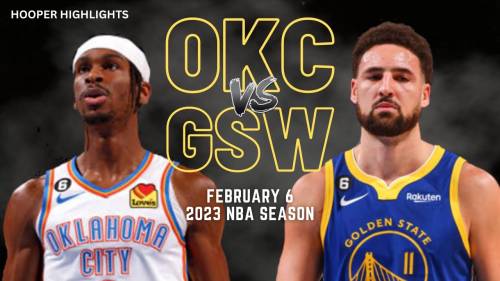 Oklahoma City Thunder – Golden State Warriors Highlights