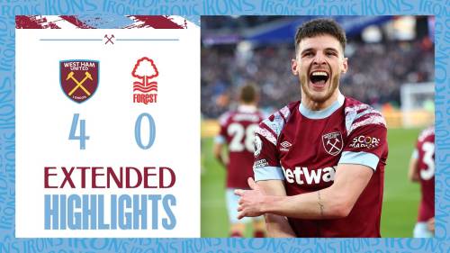 West Ham – Nottingham Forest Highlights