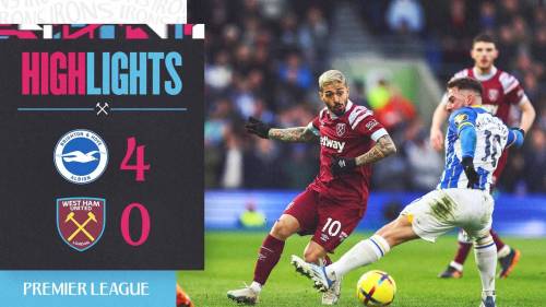 Brighton – West Ham Highlights