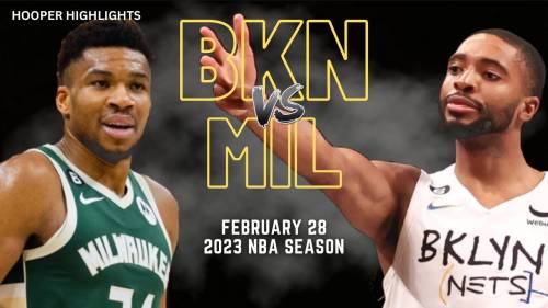 Milwaukee Bucks – Brooklyn Nets Highlights