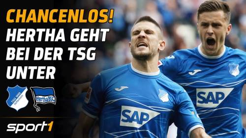 TSG Hoffenheim – Hertha BSC Highlights 25. Spieltag