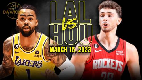 Los Angeles Lakers – Houston Rockets Highlights