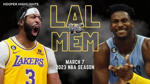 Los Angeles Lakers – Memphis Grizzlies Highlights