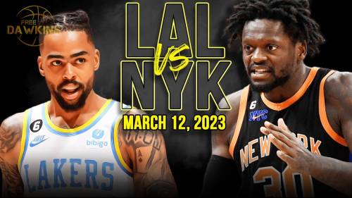 Los Angeles Lakers – New York Knicks Highlights