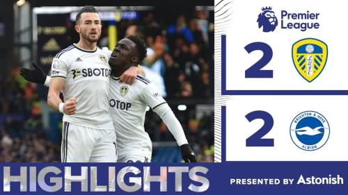 Leeds United 2-2 Brighton Highlights