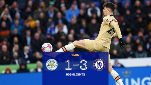 Leicester – Chelsea Highlights