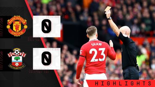 Manchester United – Southampton Highlights