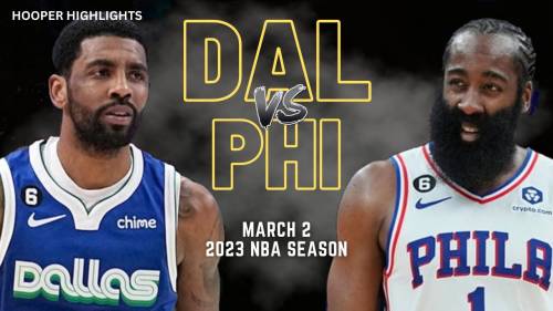 Dallas Mavericks – Philadelphia 76ers Highlights