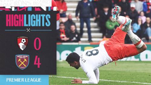 Bournemouth – West Ham Highlights