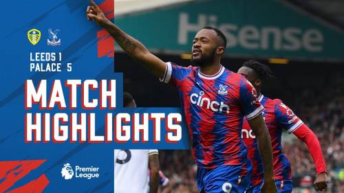 Leeds United – Crystal Palace Highlights