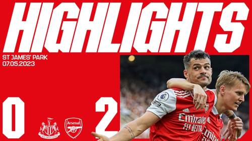 Newcastle United – Arsenal Highlights